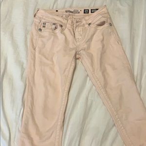 Miss me peach capris